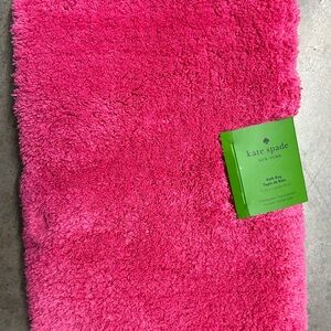 Kate Spade New York Vivid Snapdragon Pink Bath Rug 17x24in.
